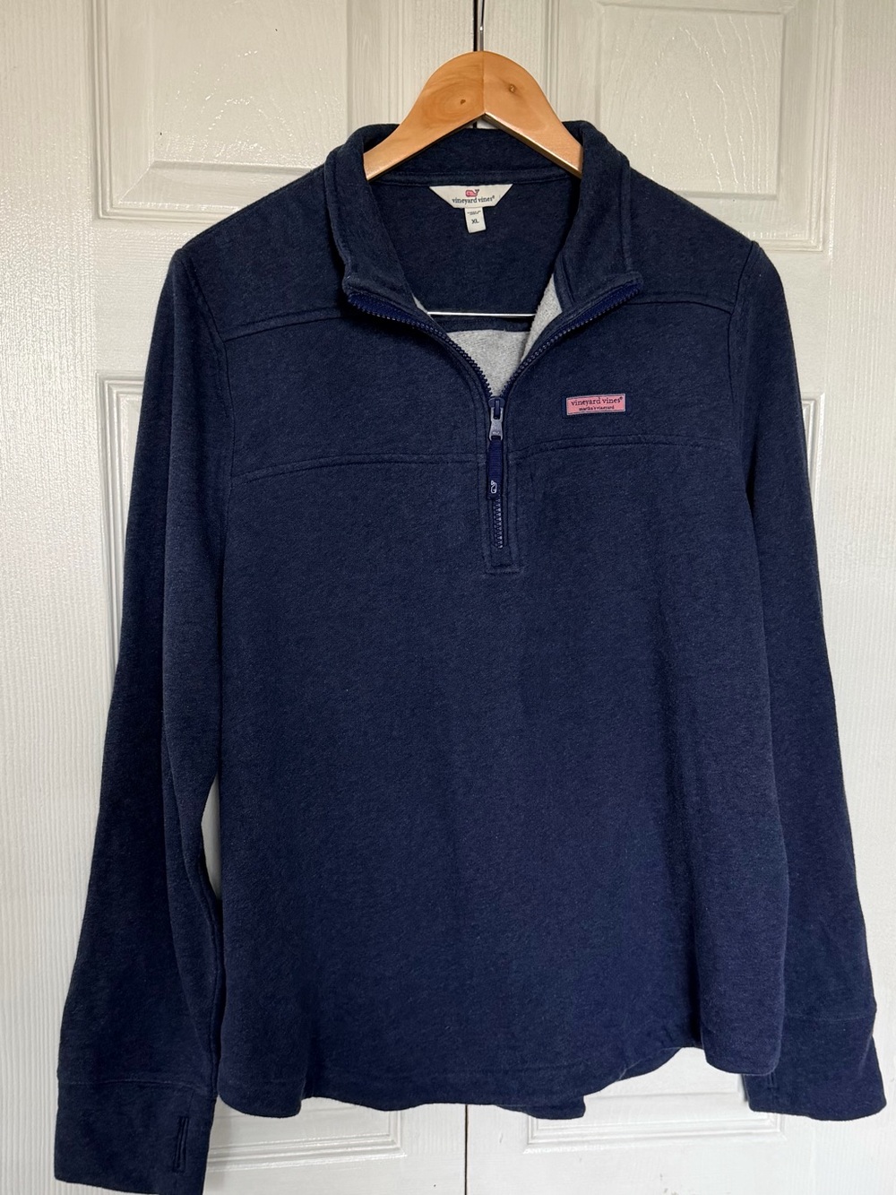 Vineyard Vines Navy Half Zip Pullover Fleece XL